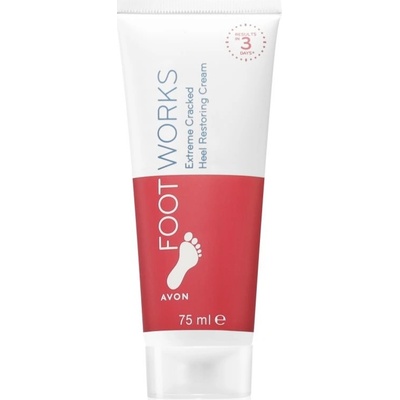Avon Foot Works Extreme Cracked regenerační krém na popraskaná chodidla 75 ml