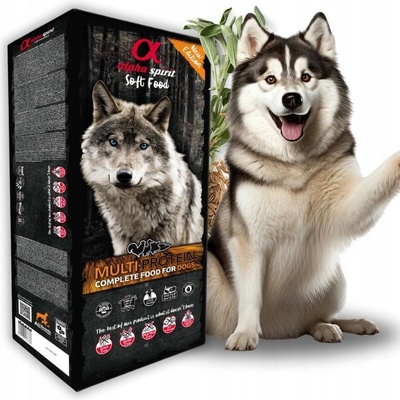 Alpha spirit Kompletné suché krmivo Multiproteín 9 kg
