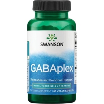 Swanson GABAplex with L-Tyrosine & L-Theanine [60 капсули]