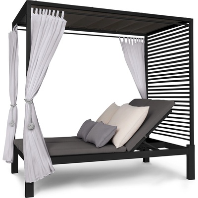 Blumfeldt Eremitage Double Lux, шезлонг, 4 позиции за накланяне, за 2 лица, тапицерия 6 см (GDW20-EremDLSun-DGR) (GDW20-EremDLSun-DGR)