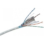 Legrand кабел за стена - Cat6, F/UTP, 305m, бял, меден, LSOH (632727)