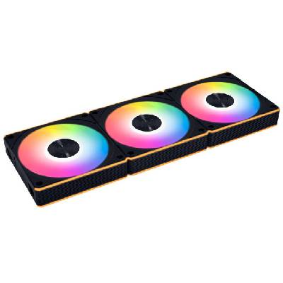 Вентилатори 3бр Lian Li UNI FAN CL Wireless ARGB PWM - 120 mm Черни + Контролер (LL-FAN-LULI-145)