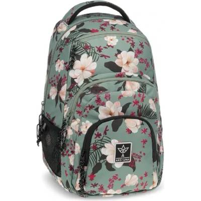 Ars Una Ученическа раница AU-2 Ars Una Flowery green (5535)