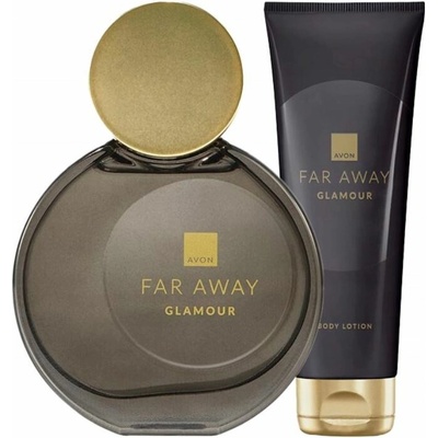 Avon Far away glamour EDT 50 ML + tělové mléko 125 ml kosmetická sada