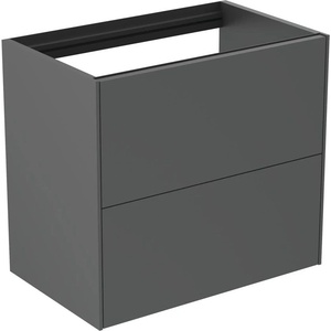 Ideal Standard Atelier Conca стенен шкаф с 2 чекмеджета, 60 см, матово антрацит (T4354Y2)