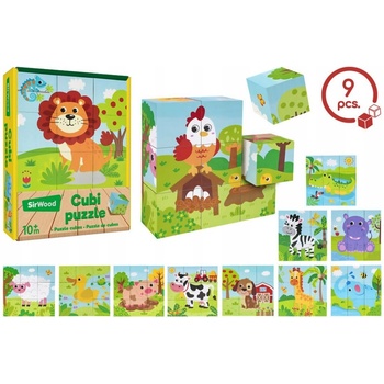 SIRWOOD kocky zvieratká 9ks