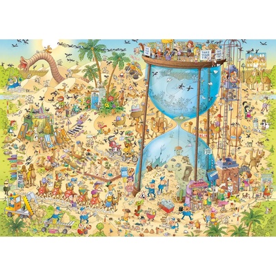 Heye - Puzzle Degano: Funky ZOO: Desert Habitat - 1 000 piese