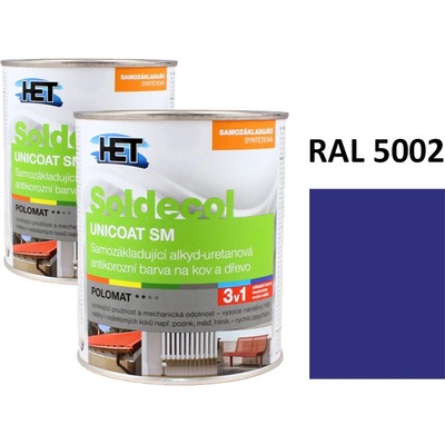 Soldecol UNICOAT SM 0,75L RAL 5002