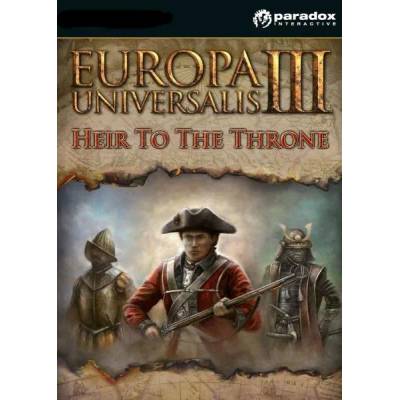 Игра Europa Universalis III: Heir to the Throne за PC Steam, Електронна доставка