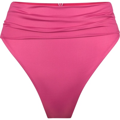 Seafolly Дамско бикини долнище Seafolly Women's Soleil Roll Top High Rise Pant Bikini bottom - Hot Pink - размер 34 (EU) (150-4279-0212)