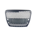 Carmart Решетка без емблема за Audi A6 4F (2004-2008) - черна RS Look