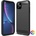 Apple iPhone 11 6.1 inch (2019) Удароустойчив Carbon Fiber Калъф и Протектор