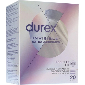 Durex Invisible Extra 20 ks