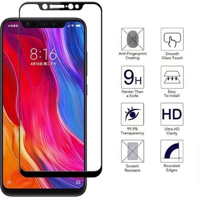 Стъклен протектор цветен 3D за Xiaomi Mi 8