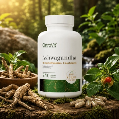 Ostrovit Ashwagandha vege 240 kapslí
