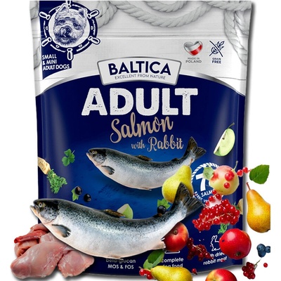 Baltica losos s králikom Adult Small 1 kg