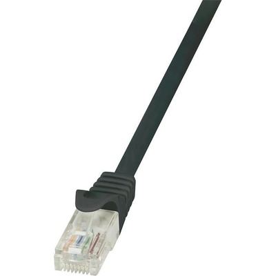 Logilink CP2063U Patch Cat.6, U/UTP, EconLine, 3m, černý