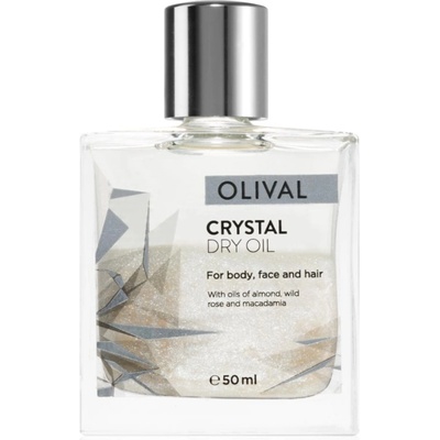 Olival Crystal Dry Oil мултифункционално масло със блестящи частици за лице, тяло и коса 50ml