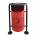 Horecano G-Кош стационарен ЧЕРВЕН Ø36xh91cm (96932-R)(две части) (0185112)