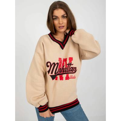 Ex Moda Sweatshirt-EM-BL-754.37-beige