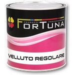 FORTUNA БОЯ ДЕКОРАТИВНА ПОКРИТИЕ fortuna velluto regolare 2л БЯЛА