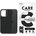 Panzer Калъф CARE - Fashionable MagSafe, iPhone 16 Pro, черен (5715685004469)