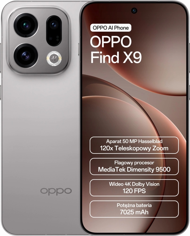 Oppo Find X9 12GB/512GB Titanium Grey od 19 990 Kč - Heureka.cz