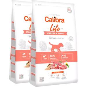 Calibra Dog Life Starter & Puppy Lamb 2 x 12 кг