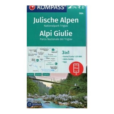 Julische Alpen, Nationalpark Triglav, Alpi Giulie 1:25T