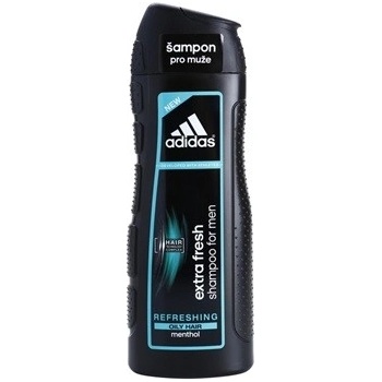Adidas Extra Fresh pánský Shampoo pro mastné vlasy 400 ml