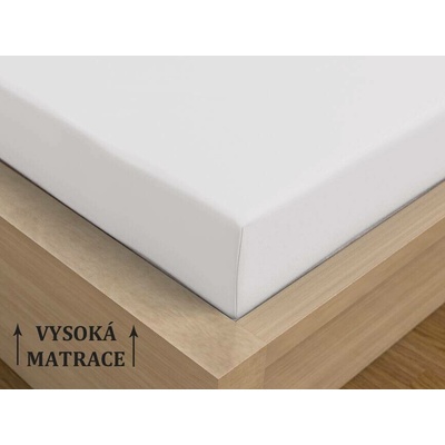 Brotex Napínací satén prostěradlo světle šedé 160x20