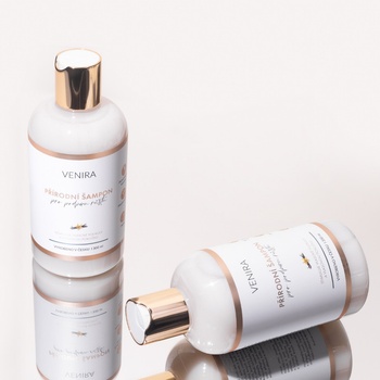Venira přírodní šampon pro podporu růstu vlasů vanilka 300 ml