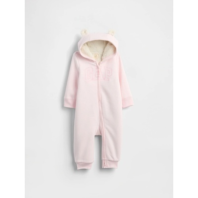 GAP Baby sherpa overal Růžová – Zboží Dáma