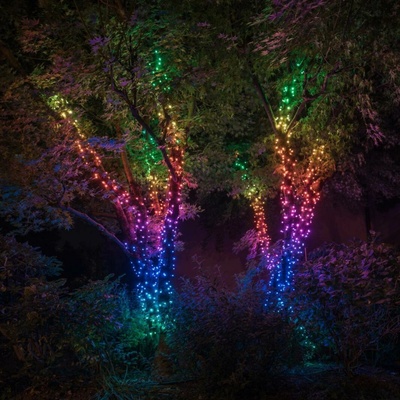 Smart LED vianočná reťaz TWINKLY Strings TWS400STP-BEU 20m WiFi