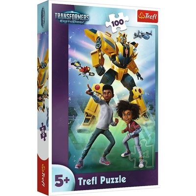 Trefl Пъзел Trefl от 100 части - Екипът на Трансформърс (16457)