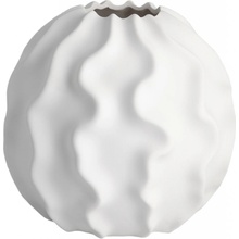 Storefactory Porcelánová váza MALMBÄCK White 22 cm, bílá barva, porcelán