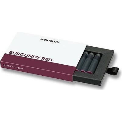 Montblanc Inkoustové bombičky Burgundy Red 8 ks 1503/7128201