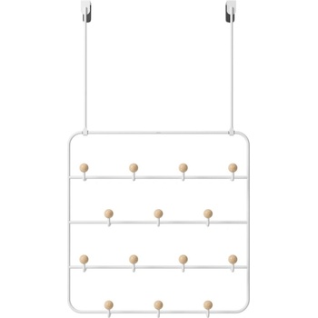 Umbra Бяла метална закачалка за врата 36 cm Estique - Umbra (1004045-660)