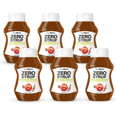 GymBeam ZERO SIRUP Jablko & škorica 350 ml