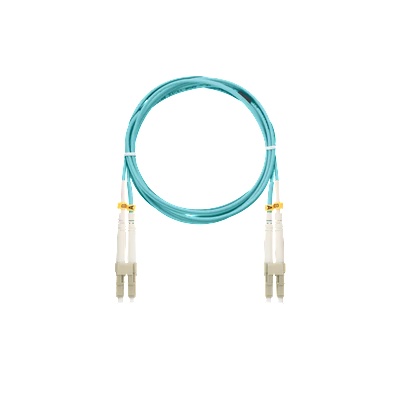 NIKOMAX Оптичен пач кабел LC - LC, MM 50/125, OM3, дуплексен, 3 m, aqua NMF-PC2M3C2-LCU-LCU-003 (NMF-PC2M3C2-LCU-LCU-003)