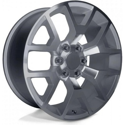 Performance Replicas PR169 9x20 6x139,7 ET27 silver with machined spokes