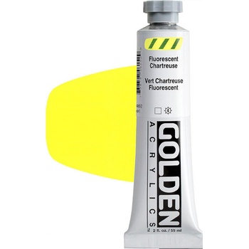 Golden Artist Colors Heavy Body АКРИЛНА боя Fluorescent Chartreuse 59 ml 1 бр (0004615-2)