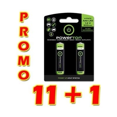 Powerton AAA 900 mAh 12ks AB012WPC3ABJ