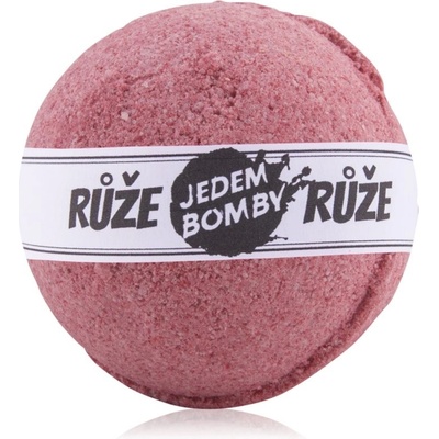 Bohemia Gifts Jedem Bomby Růže bomba do kúpeľa 110 g