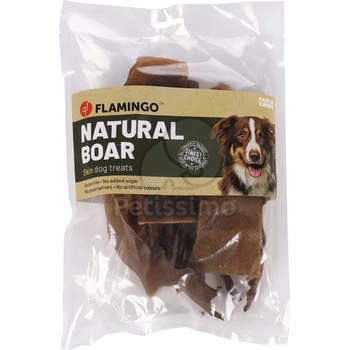 Image 1 of Flamingo Snack за кучета - кожа от дива свиня 200 г