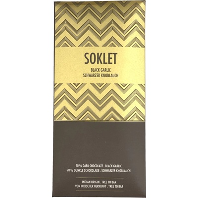 Soklet 70% Black Garlic hořká s česnekem 50 g