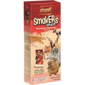 Vitapol Kolby dla gryzoni „Smakers truskawkowy 2 szt