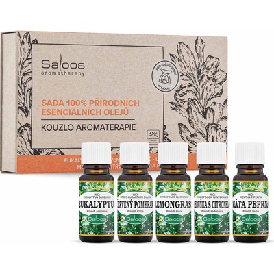Saloos Esenciální oleje Kouzlo aromaterapie 5 x 10 ml