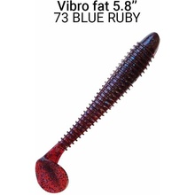 Crazy Fish Vibro Fat 14,5 cm 73 Blue Ruby 3 ks