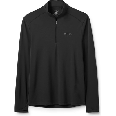 Rab Мъжка спортна тениска Rab Force L/S Zip Sport shirt - Black (216-7518-0113)